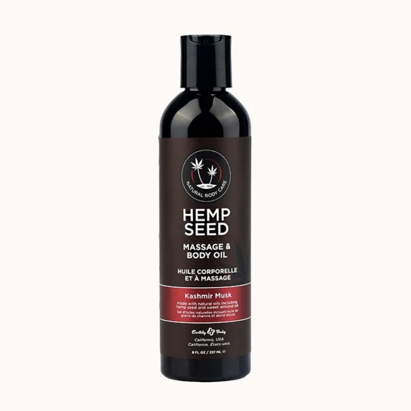 Hemp Seed Massage & Body Oil 237 ml - Kashmir Musk